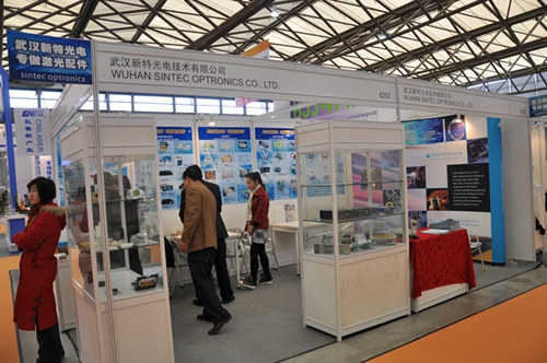 我司参加第五届慕尼黑上海激光、光电展